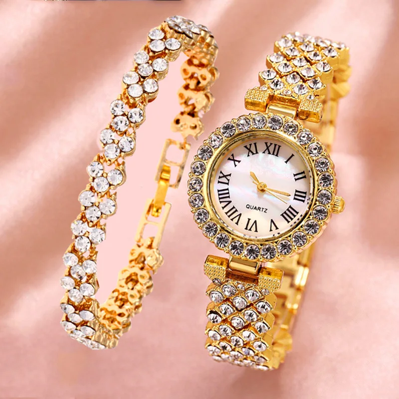 Jewelry Watches Vintage - Luxury Rhinestone Watch Women Watch Fashion