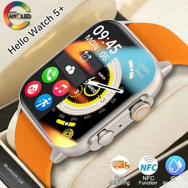 Italian Jewelry Watches - 2026 Original Hello Watch 5+ Smart