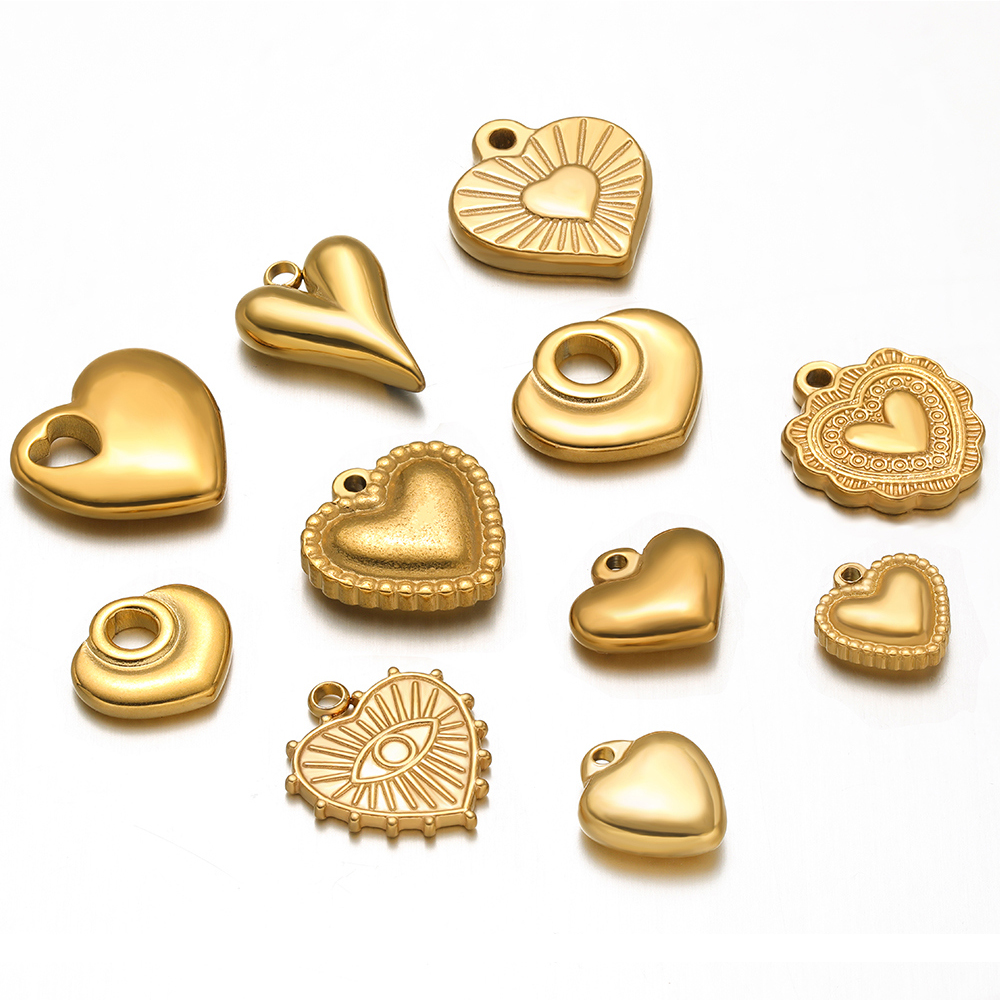 Drop Earrings - 5pcs 18K Gold Stainless Steel Exquisite