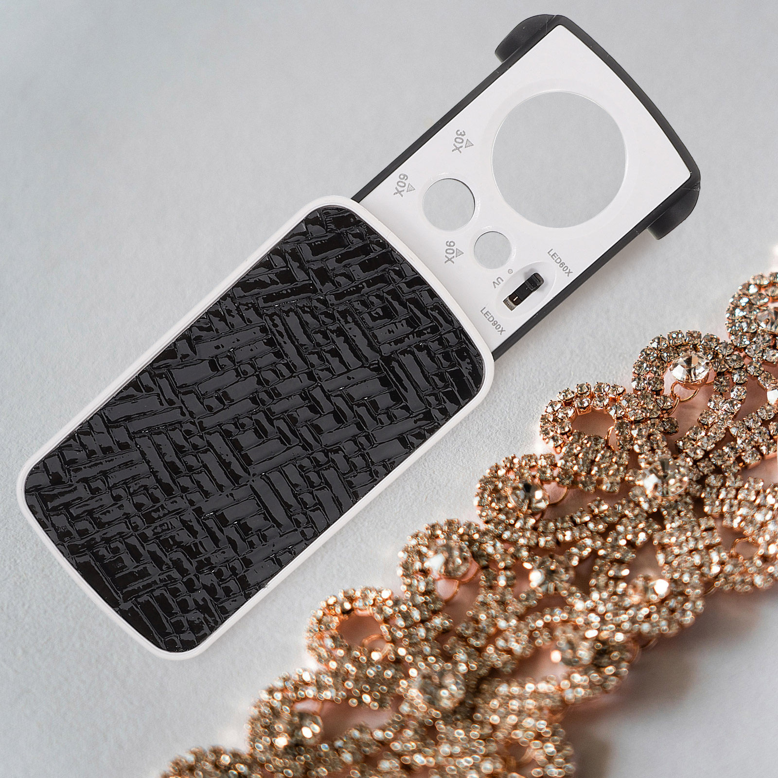2Pcs LED Magnifying Glass Illu - Collectors Coins Jewelry & Watches Of Smithtown Reviews のレビューと価格