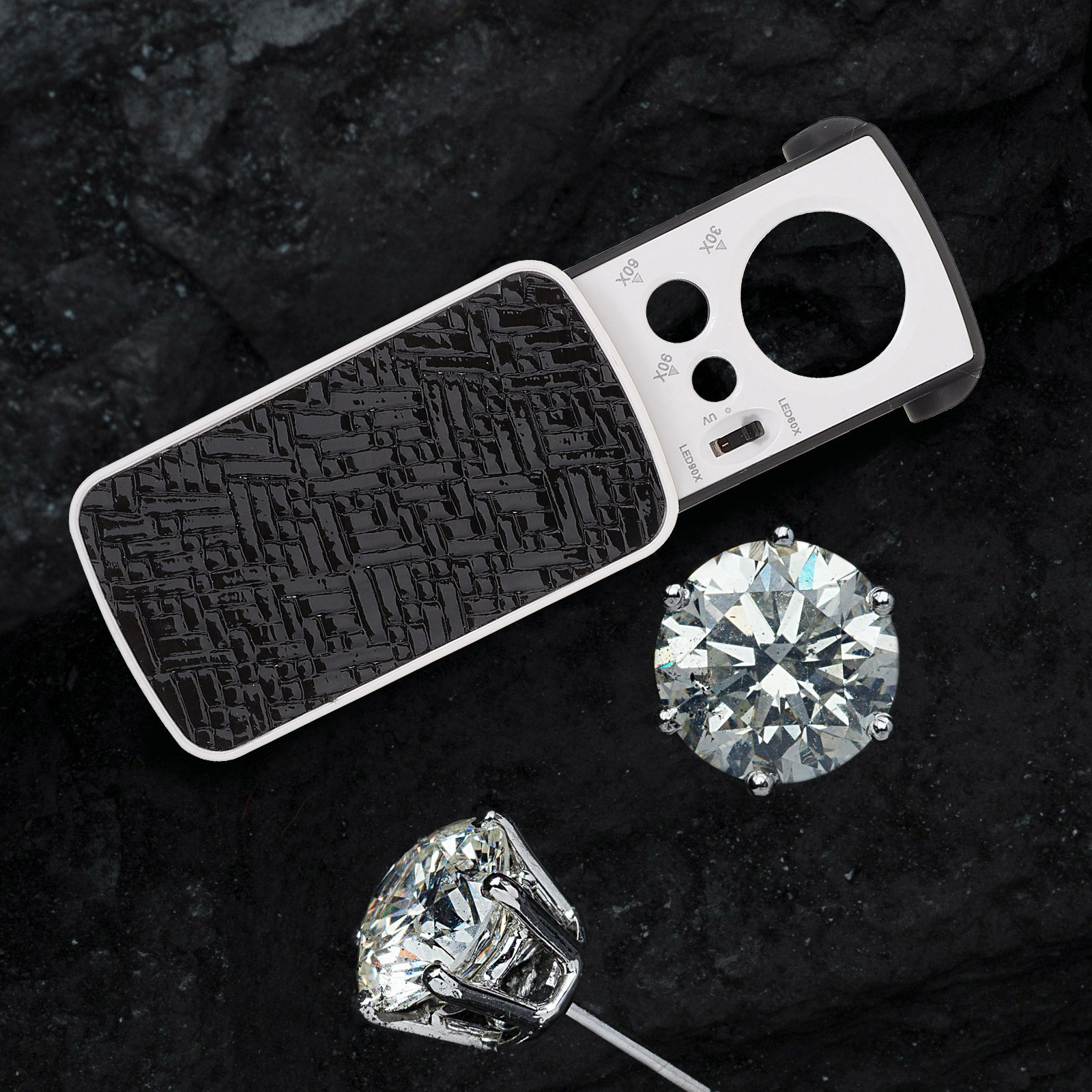 2Pcs LED Magnifying Glass Illu - Collectors Coins Jewelry & Watches Of Smithtown Reviews のレビューと価格