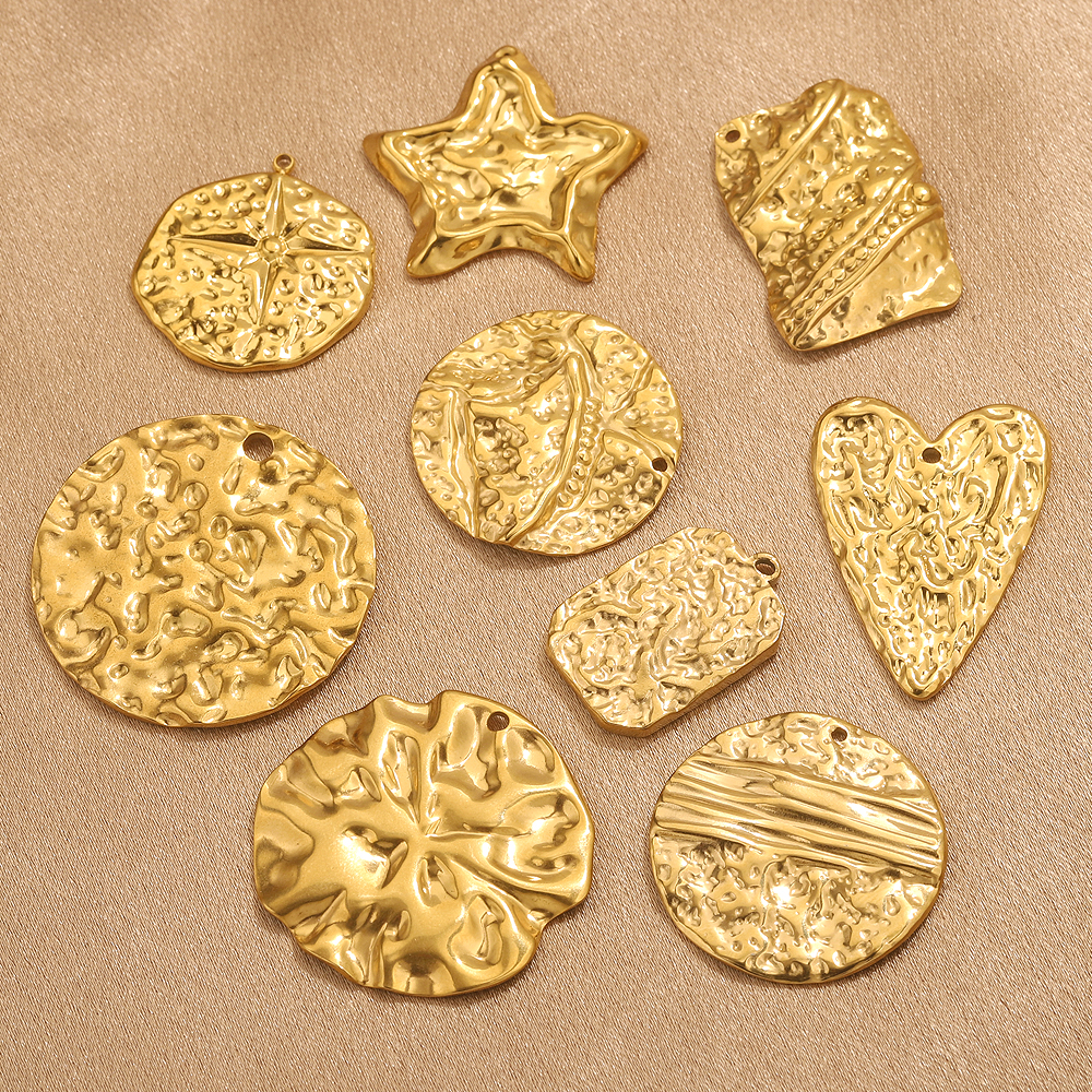 5pcs Stainless Steel Gold Plat - Drop Earrings のレビューと価格