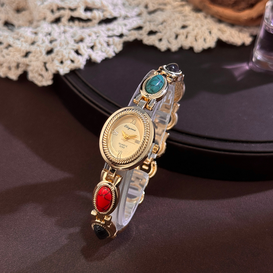 Femme Quartz Watch with Colore - Jewelry Watches Vintage のレビューと価格
