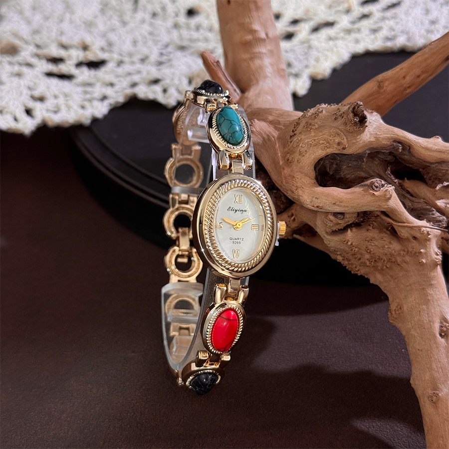 Femme Quartz Watch with Colore - Jewelry Watches Vintage のレビューと価格