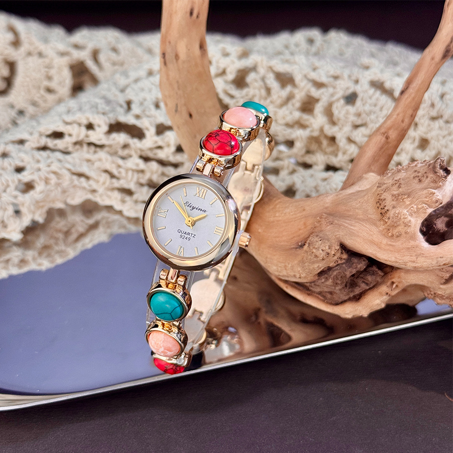 Femme Quartz Watch with Colore - Jewelry Watches Vintage のレビューと価格
