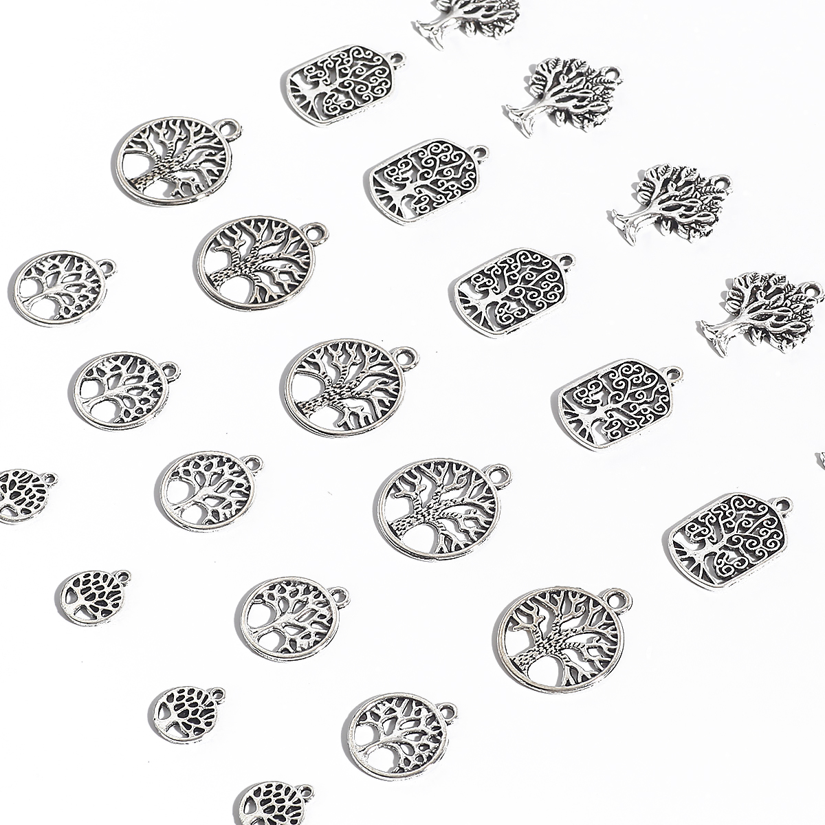 Antique Silver Plated Connecto - Drop Earrings のレビューと価格