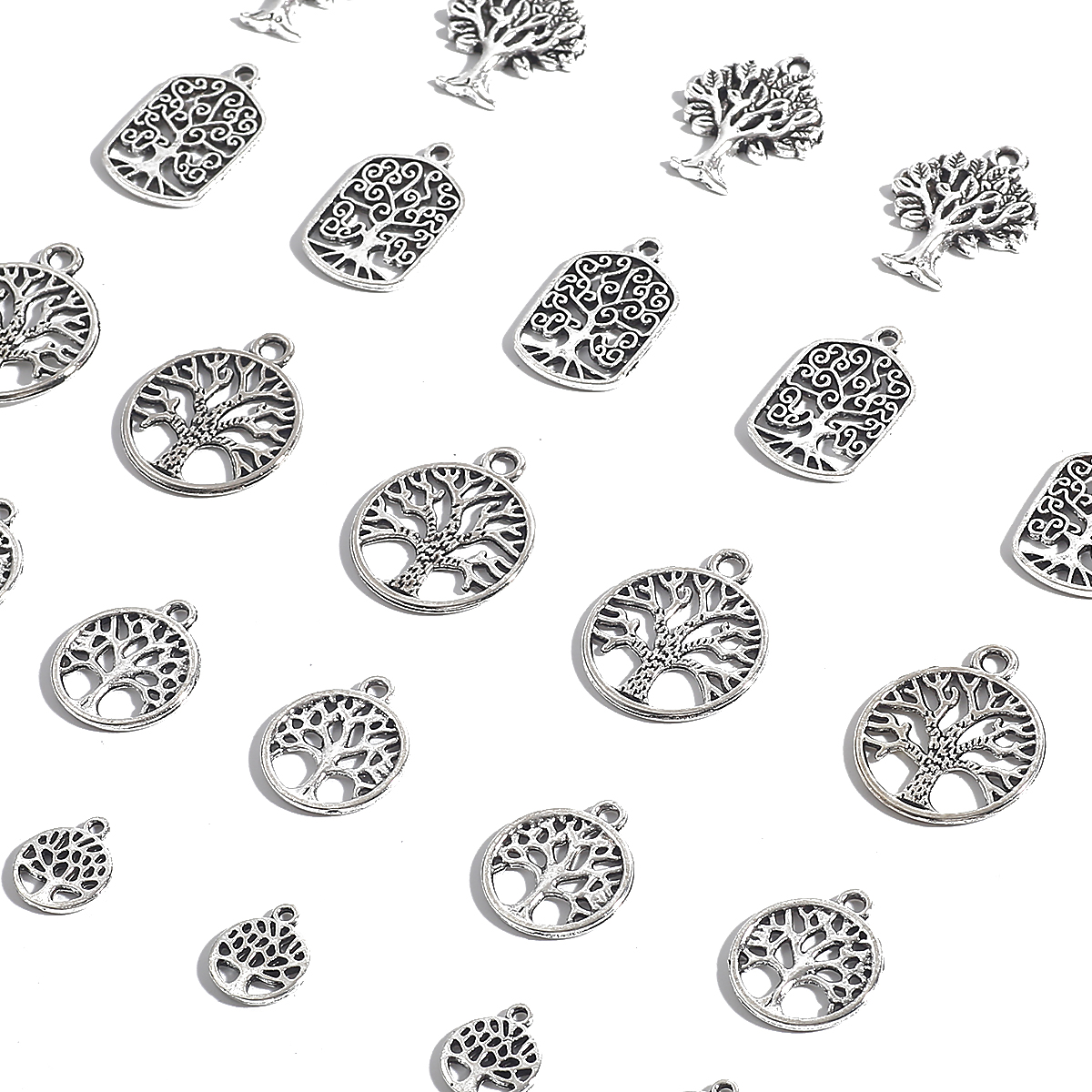 Antique Silver Plated Connecto - Drop Earrings のレビューと価格