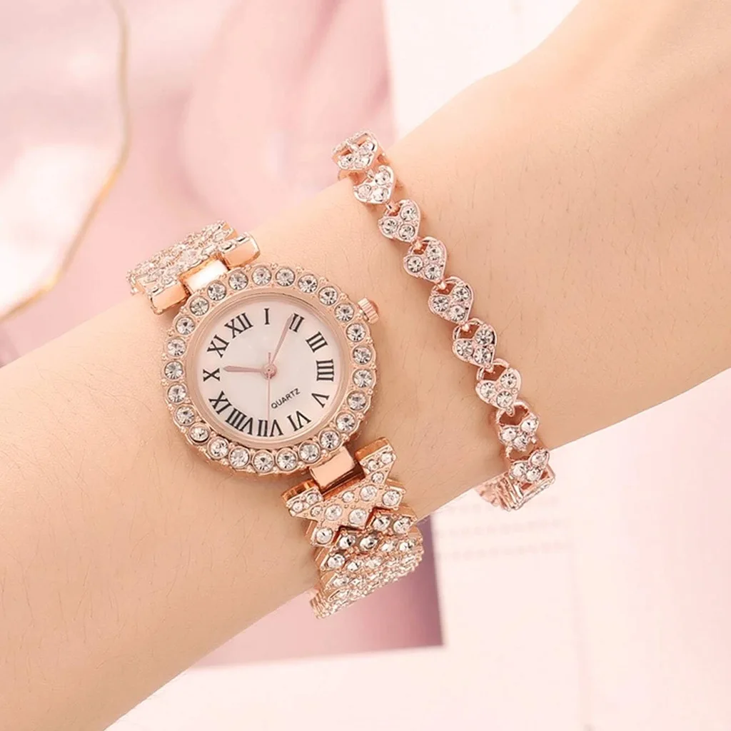 Luxury Rhinestone Watch Women  - Jewelry Watches Vintage のレビューと価格