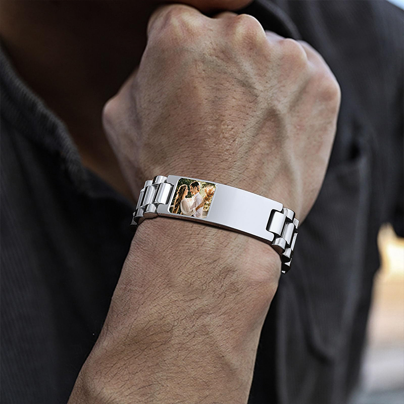 Custom Picture Text Bracelet W - Jewelry Type Watches のレビューと価格
