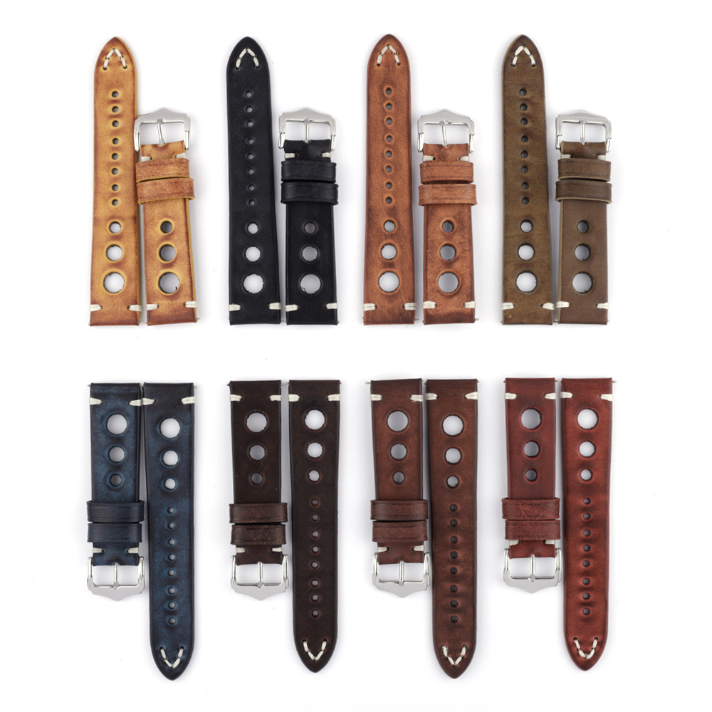 Vintage Leather Watch Strap Ha - Jewelry Watches Vintage のレビューと価格