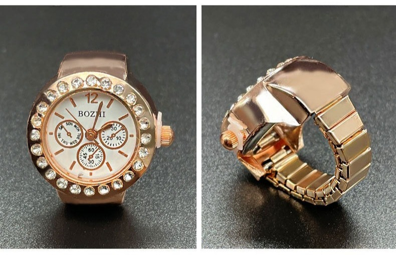 Creative Vintage Rhinestone Ri - Jewelry Watches Vintage のレビューと価格