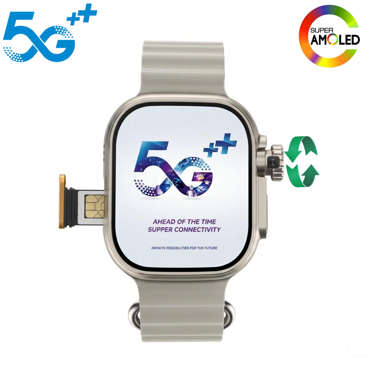 Microwear Ultra Ai4 Smartwatch - Italian Jewelry Watches のレビューと価格