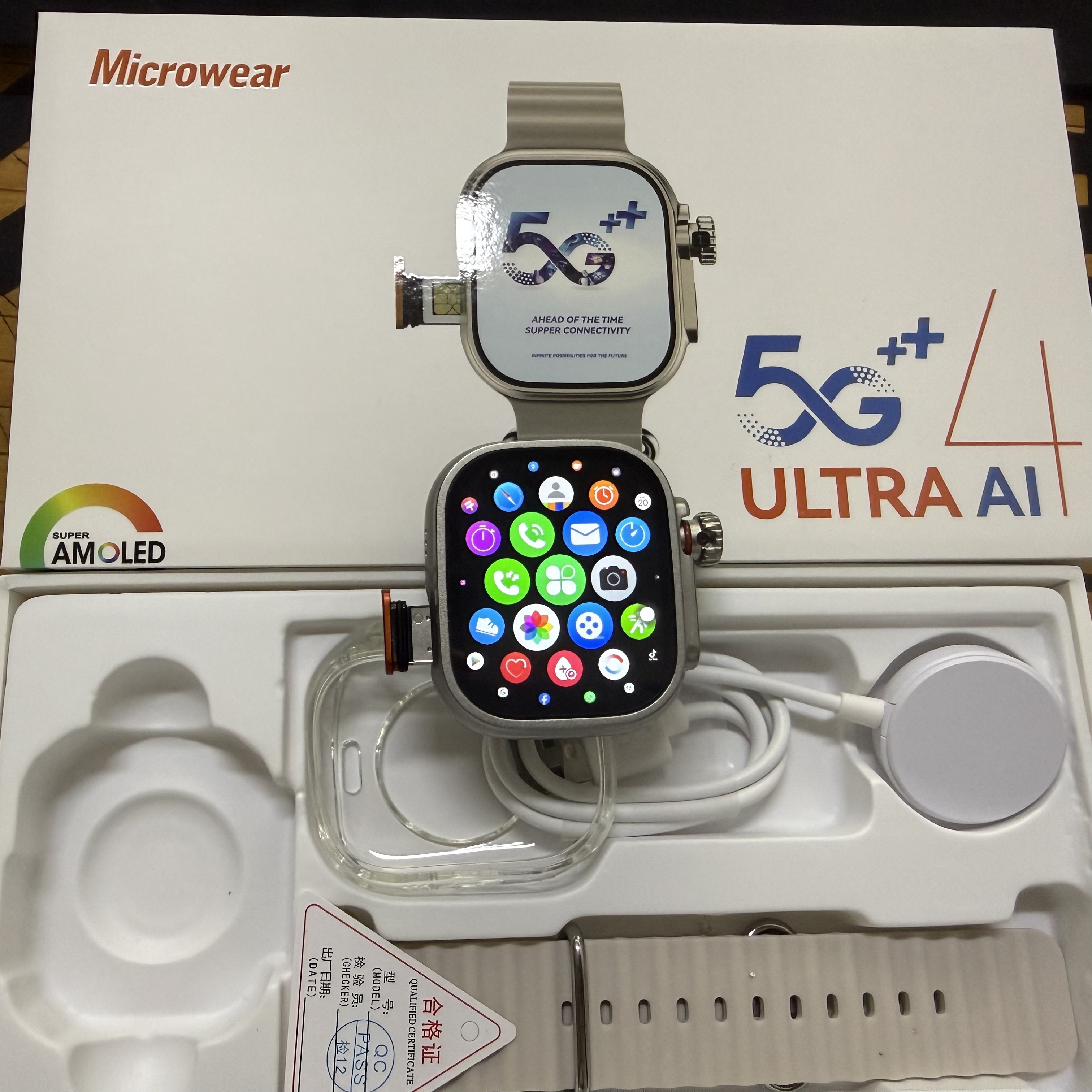 Microwear Ultra Ai4 Smartwatch - Italian Jewelry Watches のレビューと価格