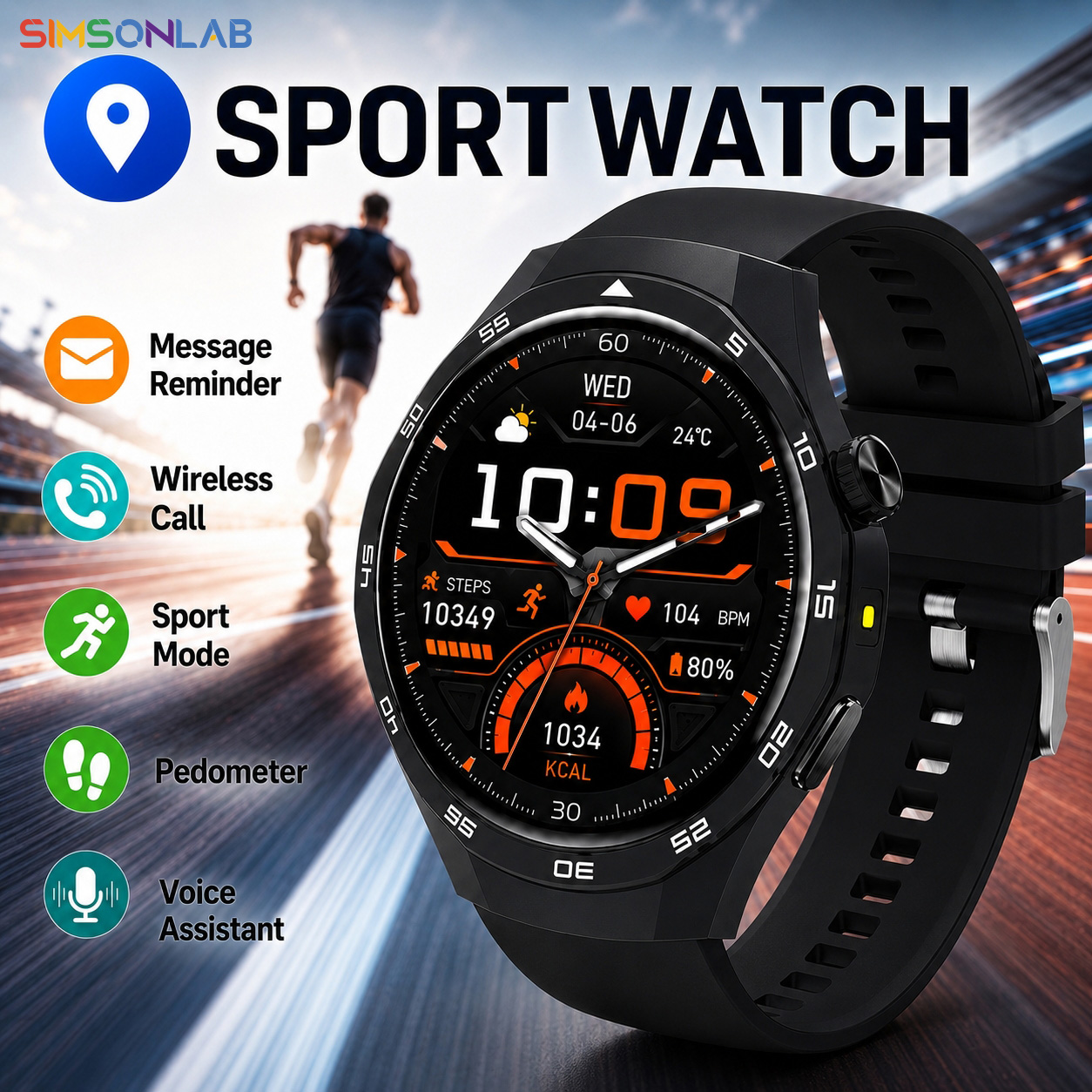 2026 New Smartwatch for Men Wo - Italian Jewelry Watches のレビューと価格