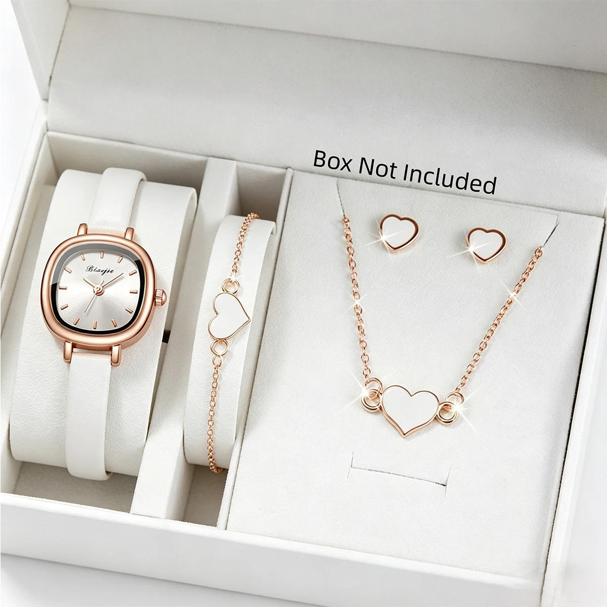 5PCS Fashion Square Dial Women - Fine Jewelry Watches Women のレビューと価格
