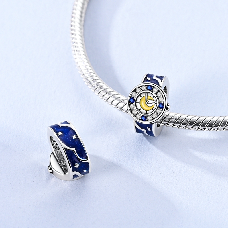 925 Sterling Silver Star Moon  - Fine Jewelry Watches Women のレビューと価格