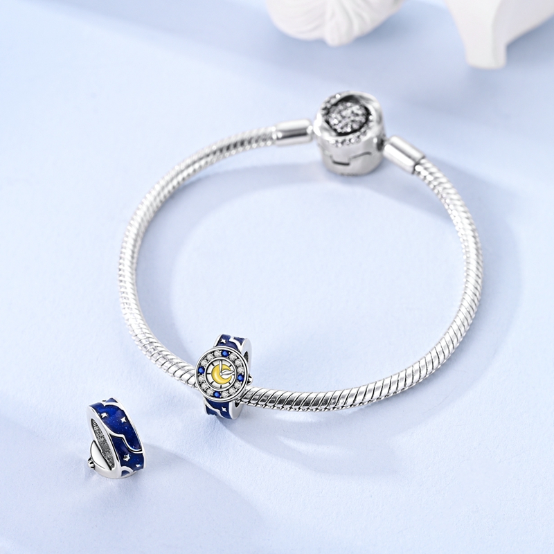 925 Sterling Silver Star Moon  - Fine Jewelry Watches Women のレビューと価格