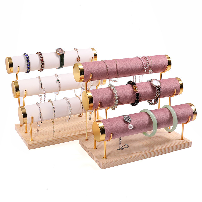 1/3-Layer Jewelry Rack Wooden  - Jewelry Type Watches のレビューと価格