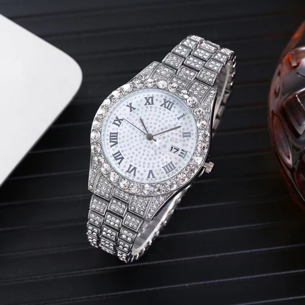 Stylish Jewelry Set Hip-hop Ic - Icebox Jewelry Watches のレビューと価格