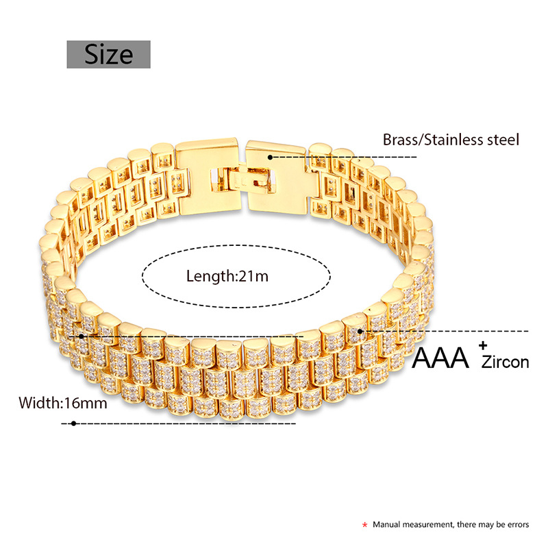Hip Hop AAA CZ Stone Paved Bli - Icebox Jewelry Watches のレビューと価格