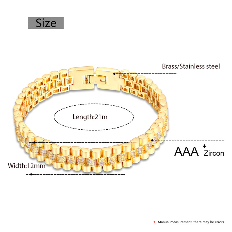 Hip Hop AAA CZ Stone Paved Bli - Icebox Jewelry Watches のレビューと価格