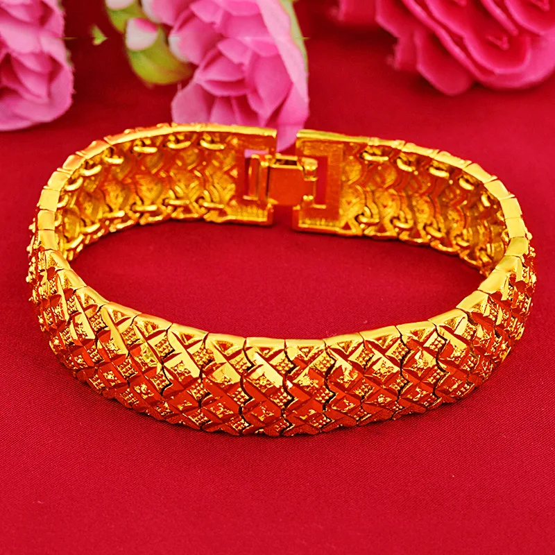 Pure 14k Gold Color Men's Watc - Fine Jewelry Watches Women のレビューと価格