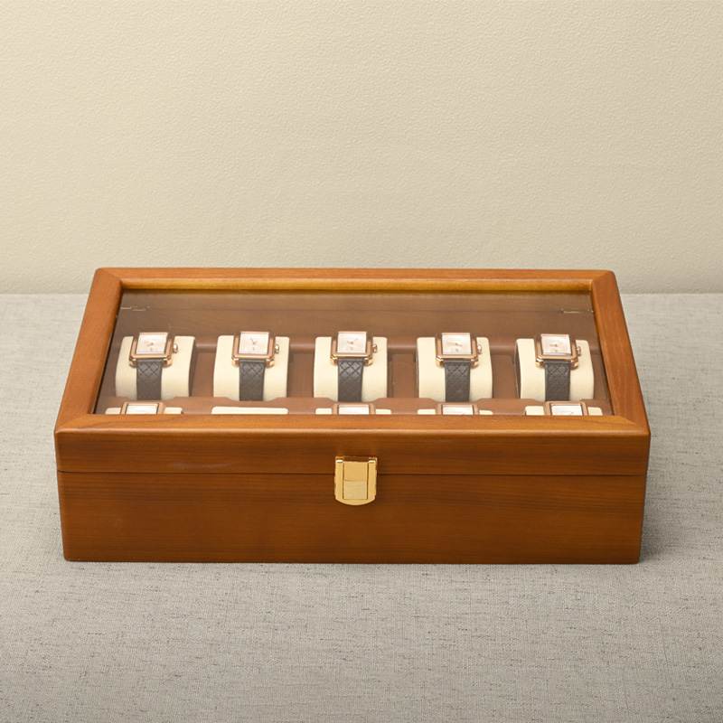 Oirlv 10 Grids Watch Box Woode - Jewelry Type Watches のレビューと価格