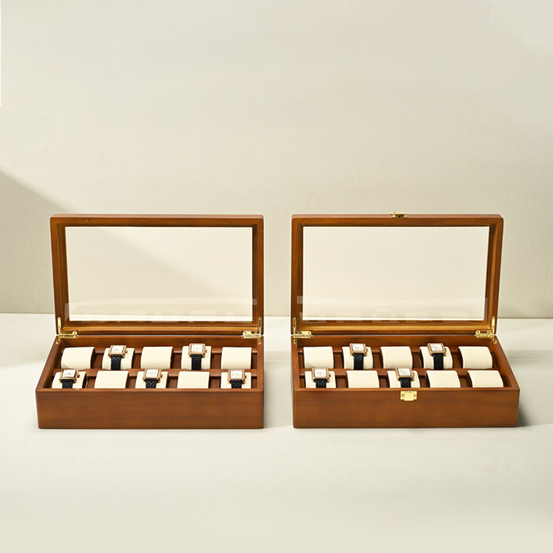 Oirlv 10 Grids Watch Box Woode - Jewelry Type Watches のレビューと価格