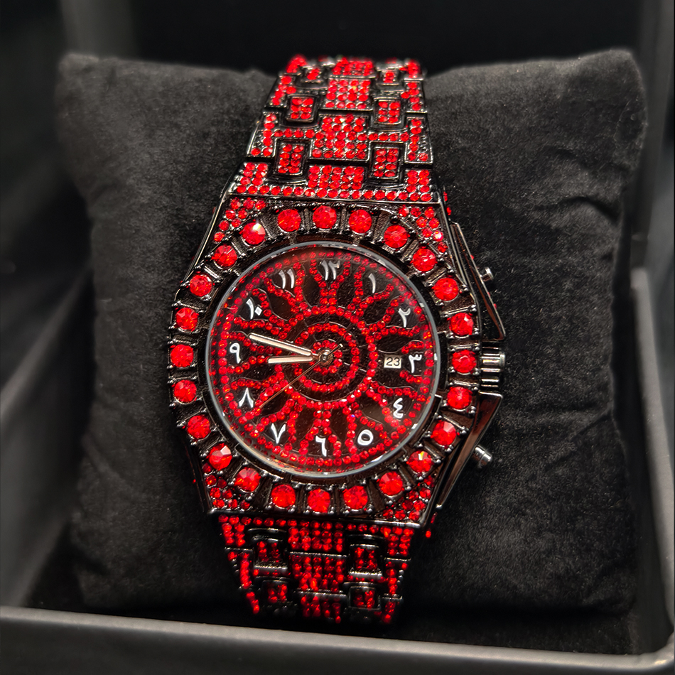 Red Diamond Watch For Men Bran - Jewelry Type Watches のレビューと価格