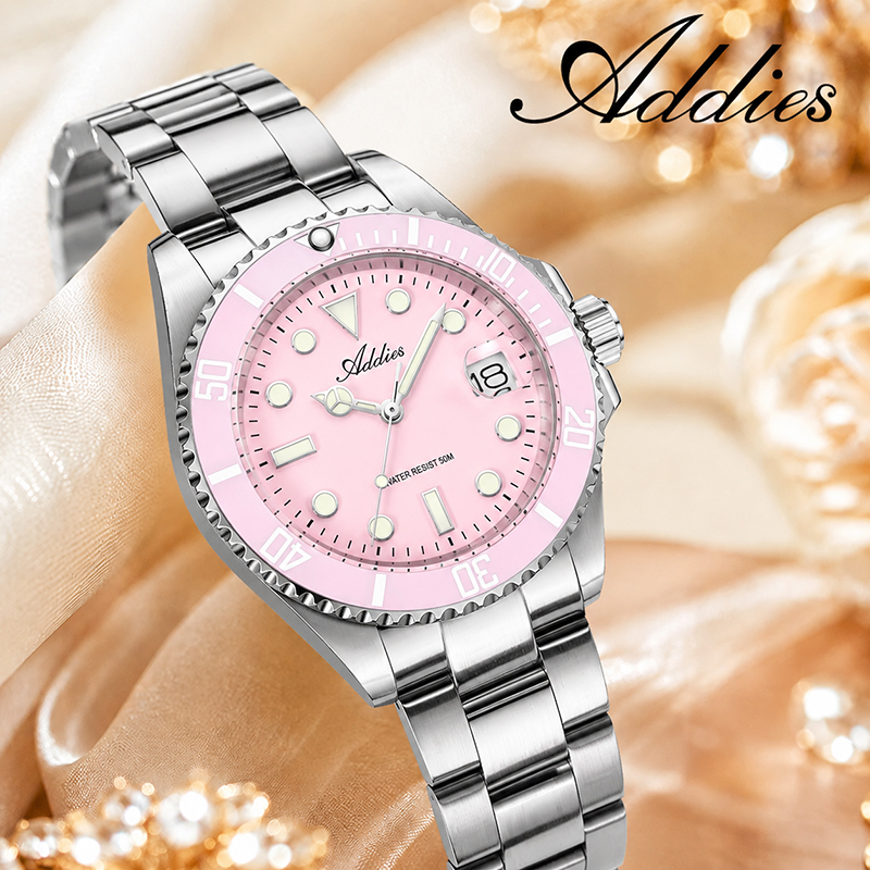 ADDIES 36mm 50m Waterproof Wom - Watches & Jewelry Repair Center New York のレビューと価格