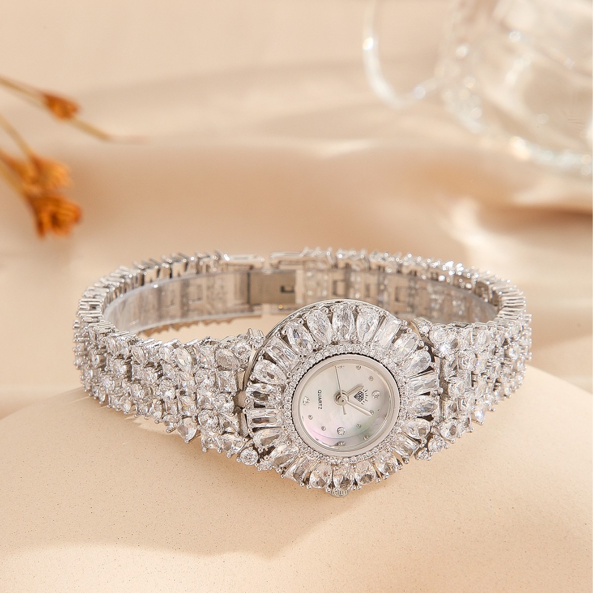 Fashion Shining Crystal Full Z - Fine Jewelry Watches Women のレビューと価格
