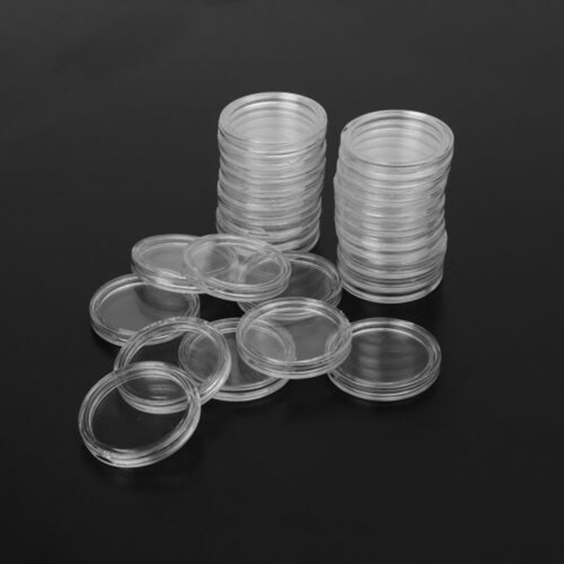 100 Clear Round Coin Holders 3 - Collectors Coins Jewelry & Watches Of Smithtown Reviews のレビューと価格