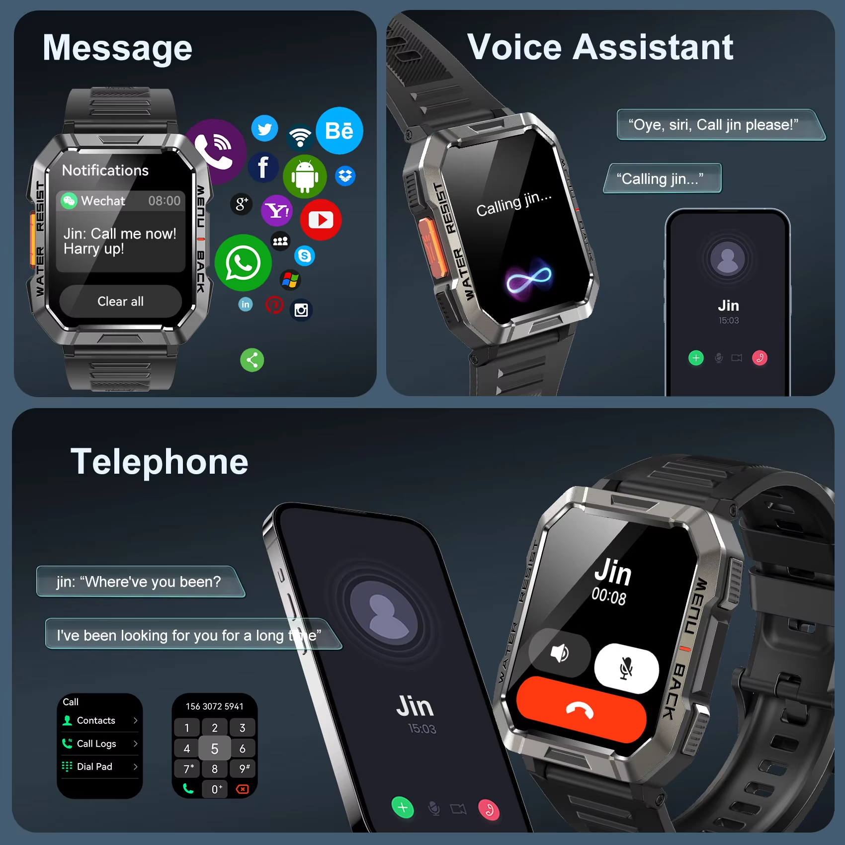 Blackview W60 Waterproof Smart - Italian Jewelry Watches のレビューと価格