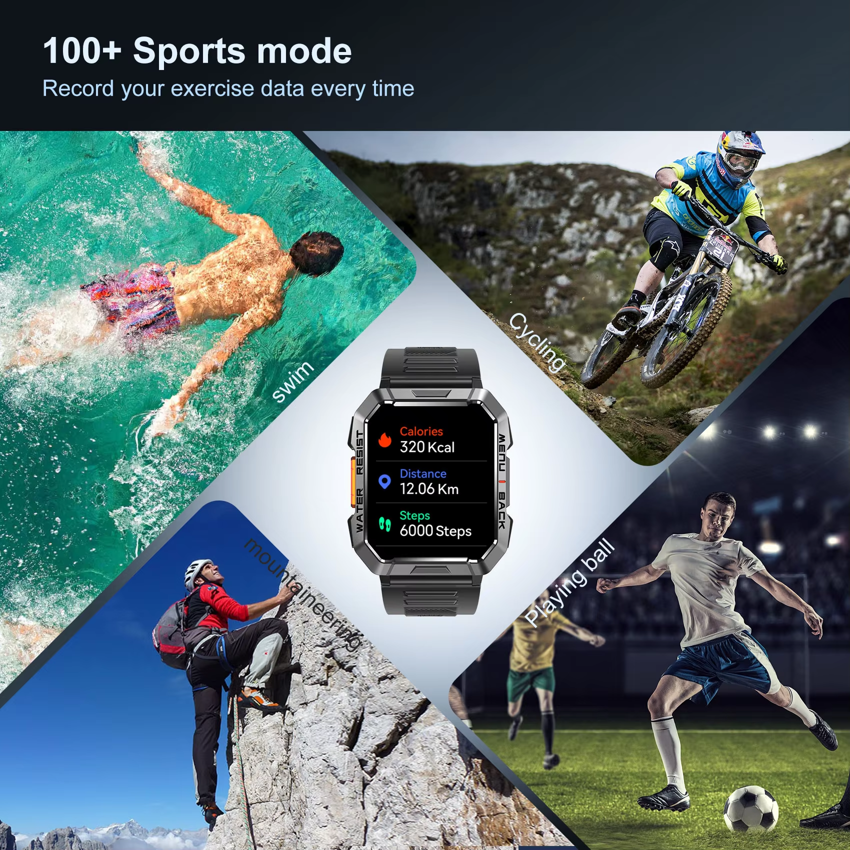 Blackview W60 Waterproof Smart - Italian Jewelry Watches のレビューと価格