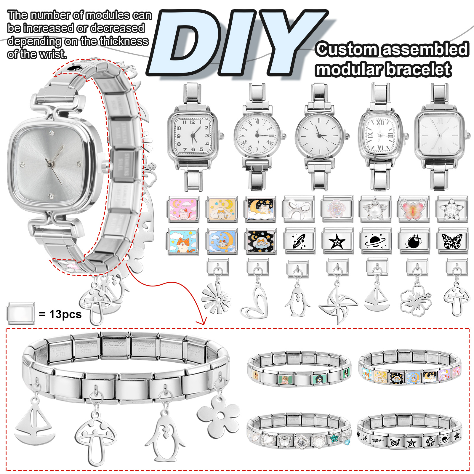 Vintage Flower Shape Stainless - Jewelry Type Watches のレビューと価格