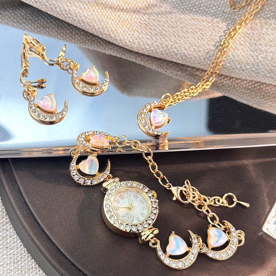 3pcs/set Vintage Love Moon Jew - Jewelry Watches Vintage のレビューと価格