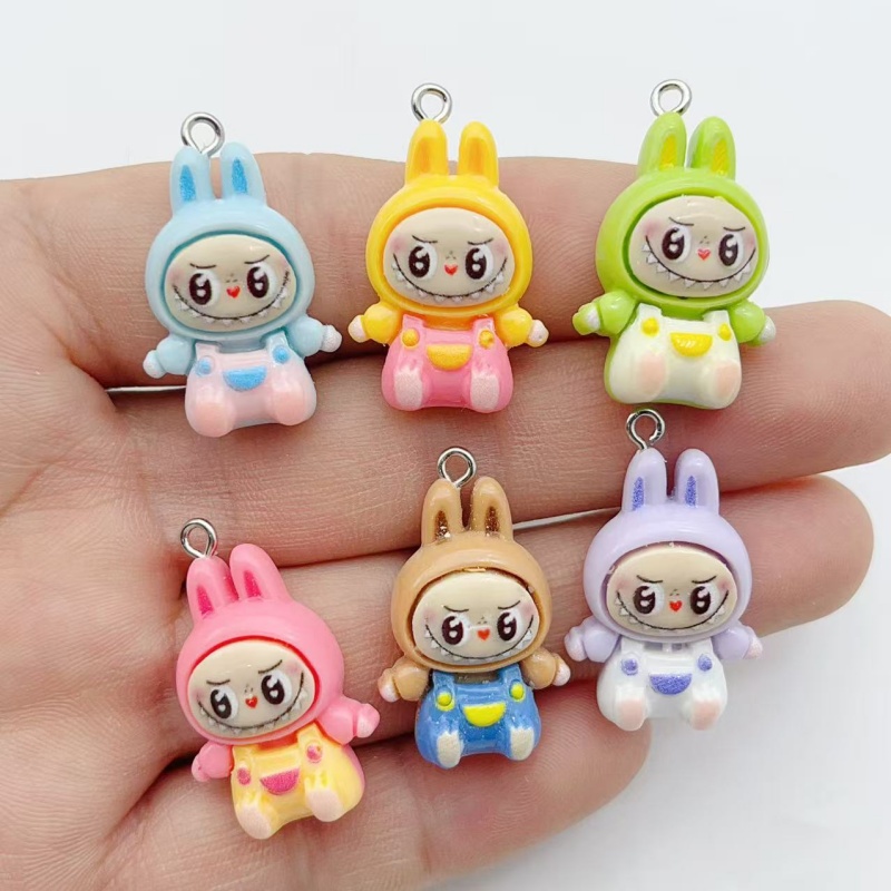 10Pcs Kawaii Rabbit Strawberry - Drop Earrings のレビューと価格