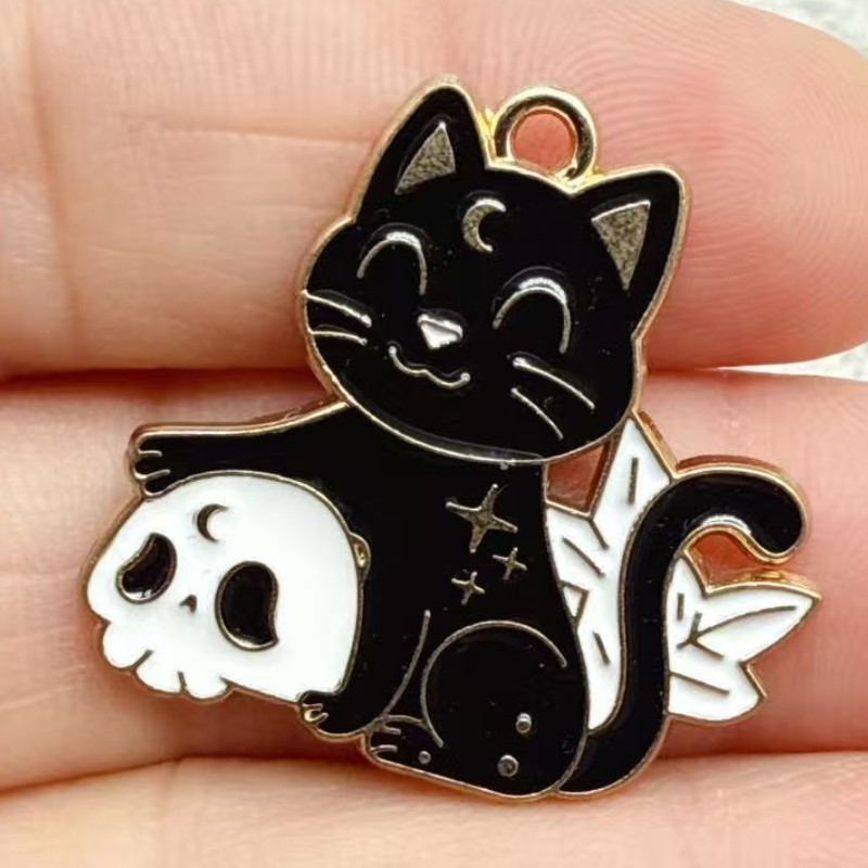 10pcs Original Alloy Enamel Bl - Drop Earrings のレビューと価格