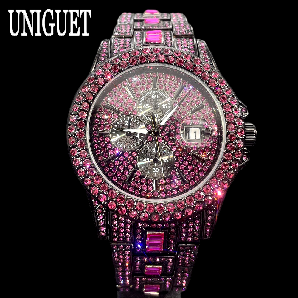 Hot Sell Red Ice Watch For Men - Jewelry Type Watches のレビューと価格