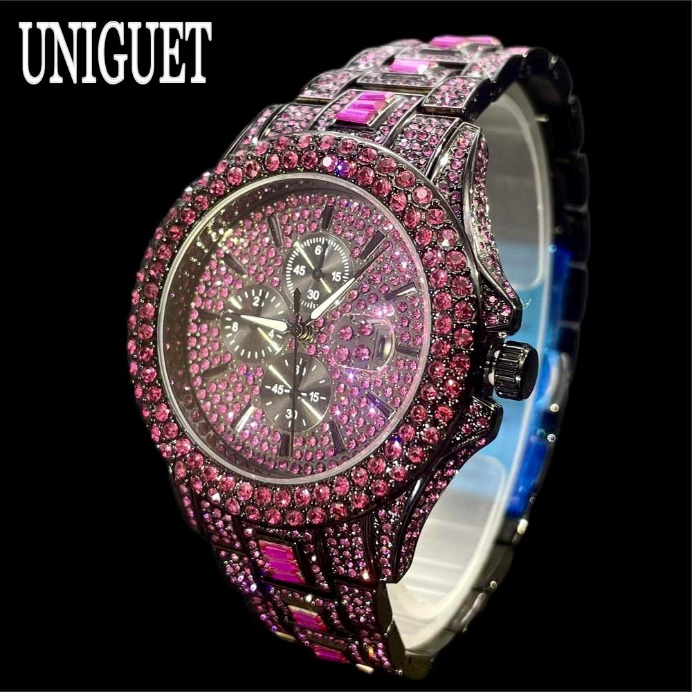 Hot Sell Red Ice Watch For Men - Jewelry Type Watches のレビューと価格