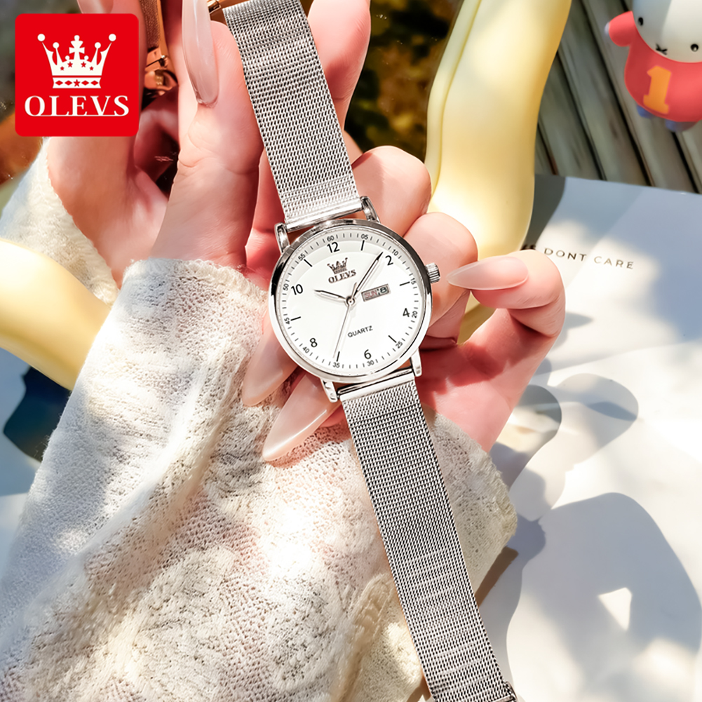 OLEVS 2996 Women Watches Origi - Watches & Jewelry Repair Center New York のレビューと価格