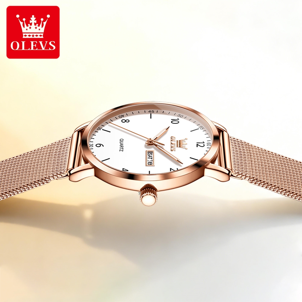 OLEVS 2996 Women Watches Origi - Watches & Jewelry Repair Center New York のレビューと価格
