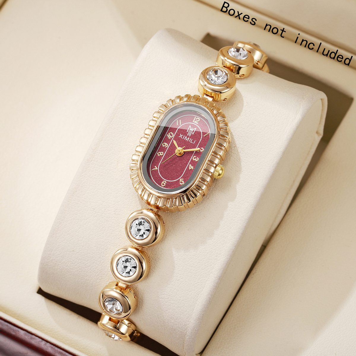 Vintage Oval Red Dial Women Wa - Jewelry Watches Vintage のレビューと価格