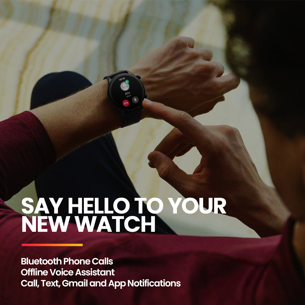New Zeblaze Btalk 3 Plus Voice - Italian Jewelry Watches のレビューと価格