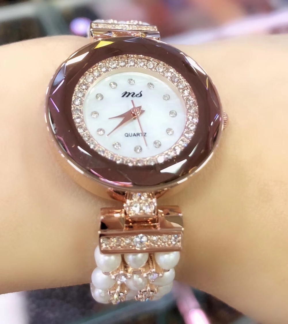 Natural Freshwater Pearls Bead - Fine Jewelry Watches Women のレビューと価格