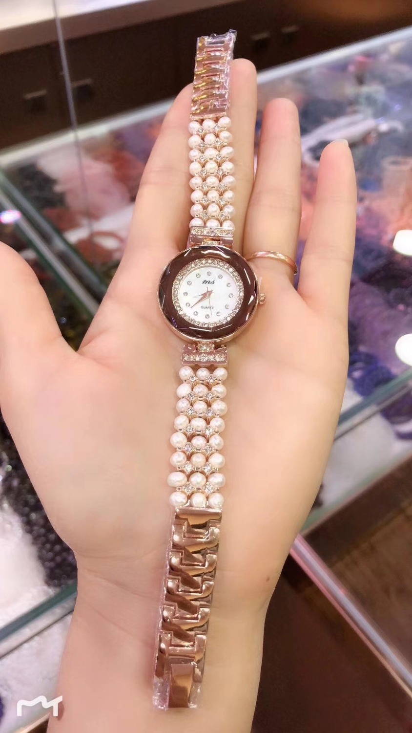 Natural Freshwater Pearls Bead - Fine Jewelry Watches Women のレビューと価格