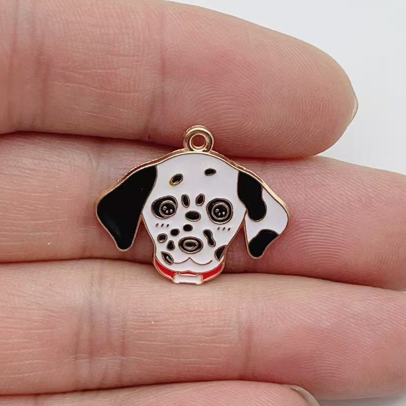 12pcs cartoon pet spotted dog  - Drop Earrings のレビューと価格