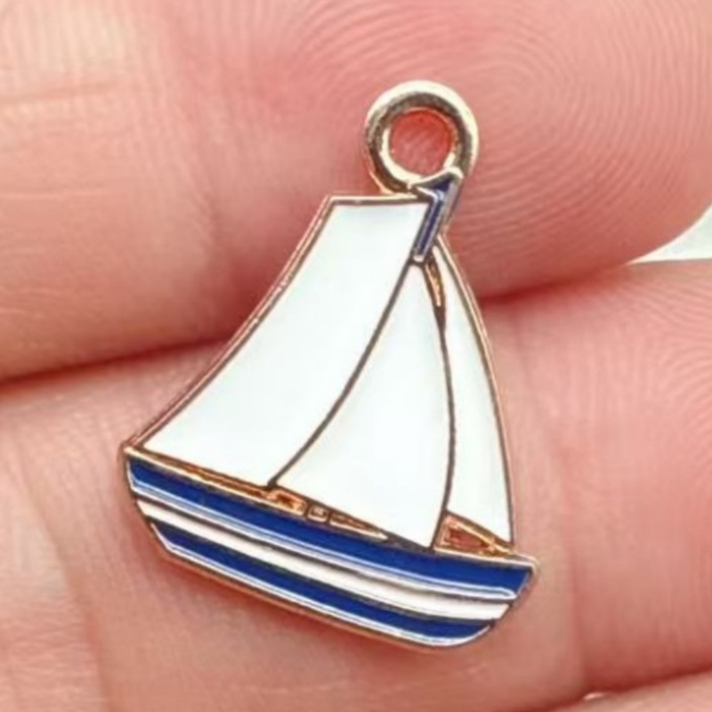 20pcs Navy Wind Sail DIY Acces - Drop Earrings のレビューと価格