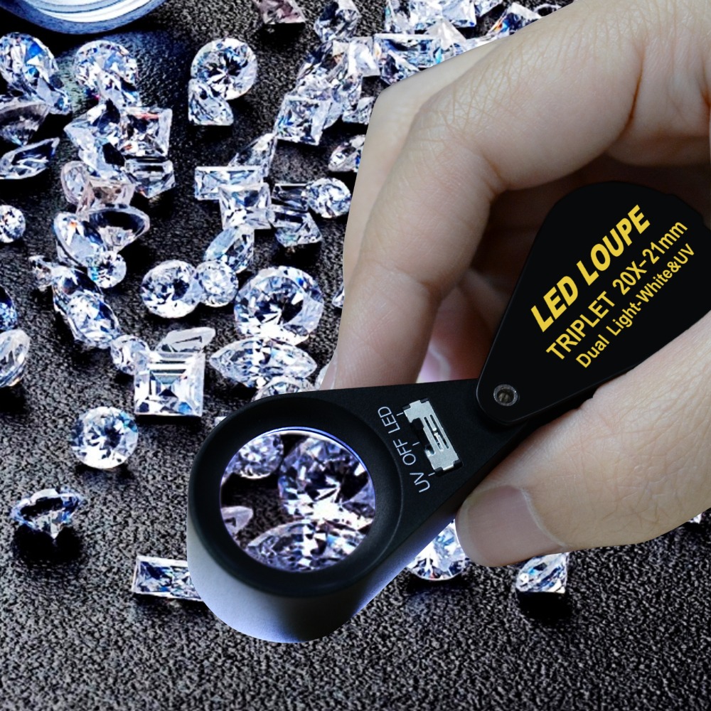 20x Jewelry Loupe 21mm Dual Li - Collectors Coins Jewelry & Watches Of Smithtown Reviews のレビューと価格