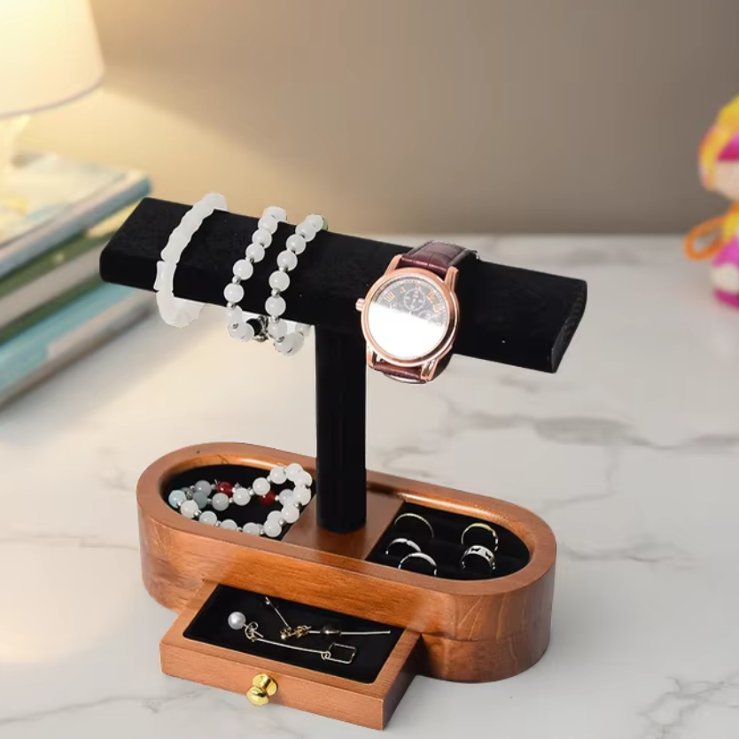 Jewelry Rack Solid Wood Jewelr - Jewelry Watches Vintage のレビューと価格